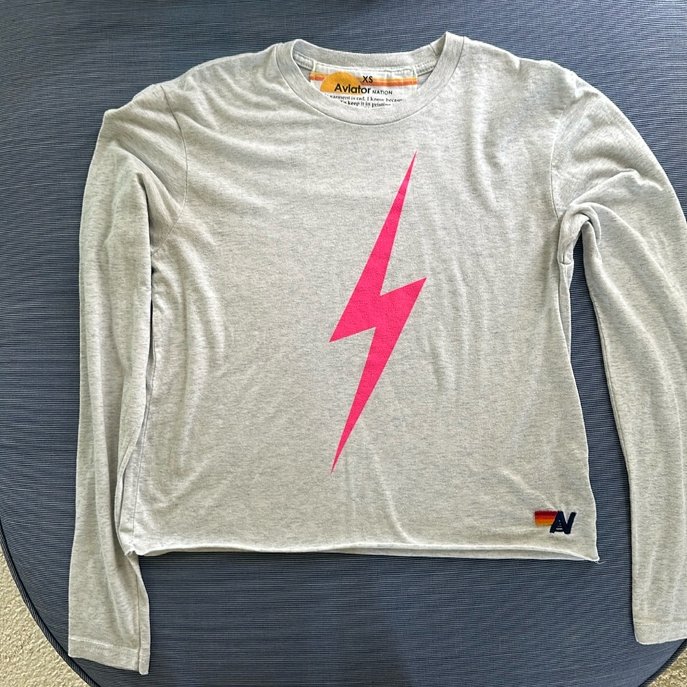 Aviator Nation Bolt Long Sleeve Shirt